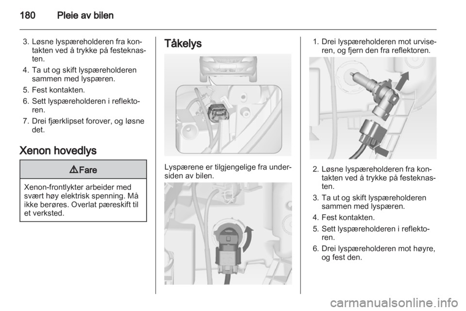 OPEL ASTRA J HB5 & ST 2012  Instruksjonsbok 