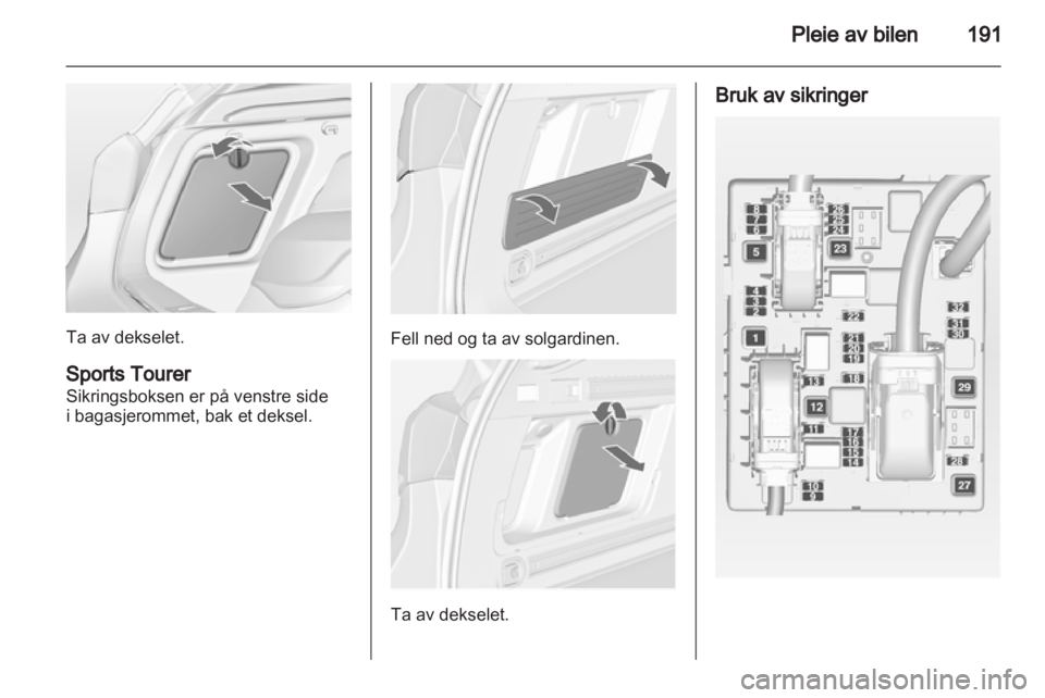 OPEL ASTRA J HB5 & ST 2012  Instruksjonsbok 