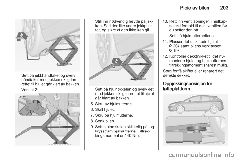 OPEL ASTRA J HB5 & ST 2012  Instruksjonsbok 