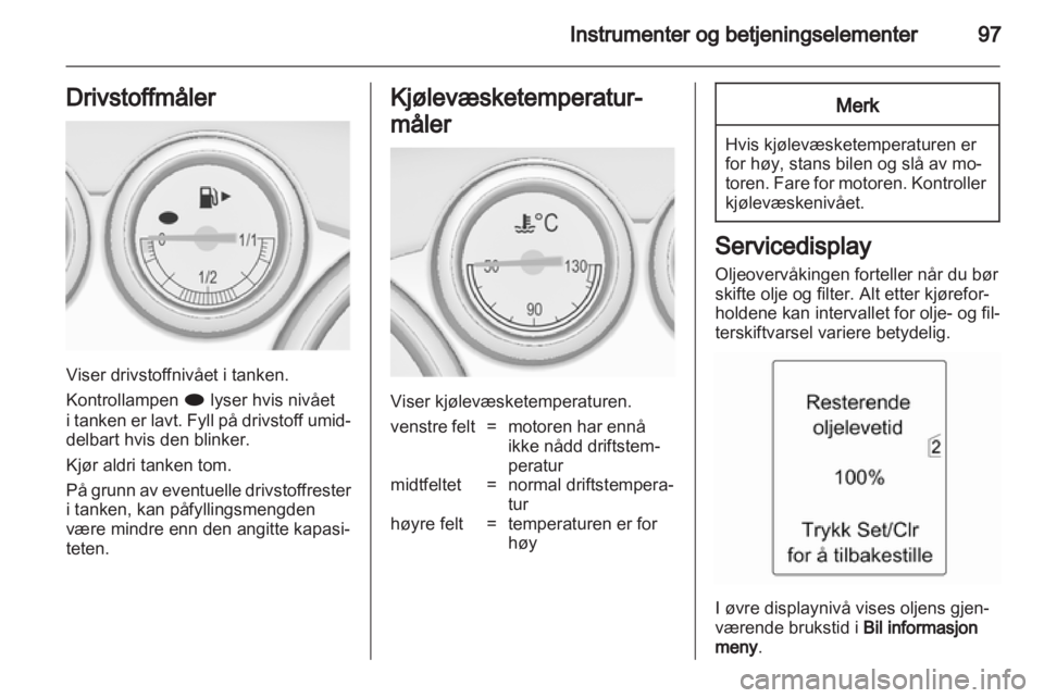 OPEL ASTRA J HB5 & ST 2012  Instruksjonsbok 