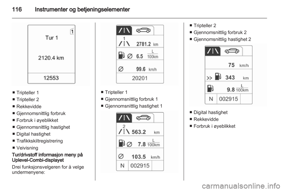 OPEL ASTRA J HB5 & ST 2012.5  Instruksjonsbok 