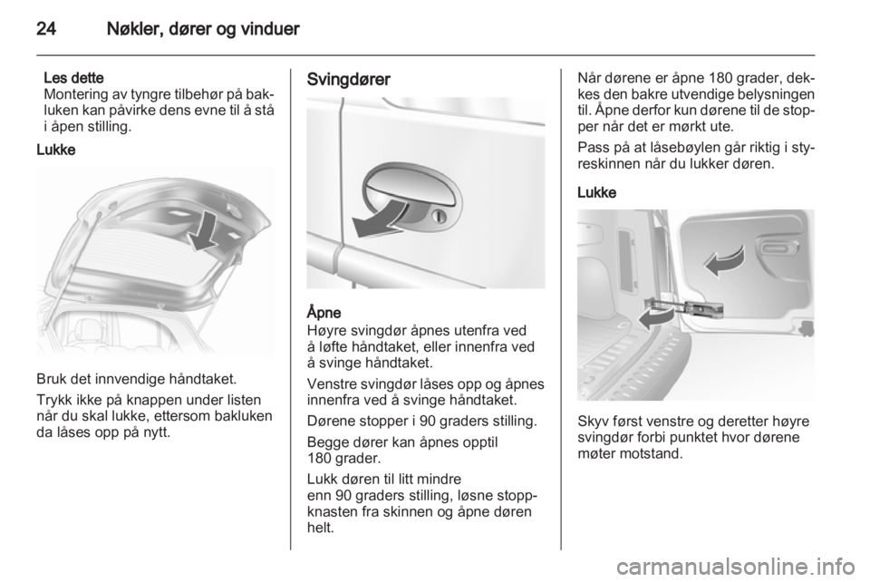 OPEL COMBO 2011  Instruksjonsbok 