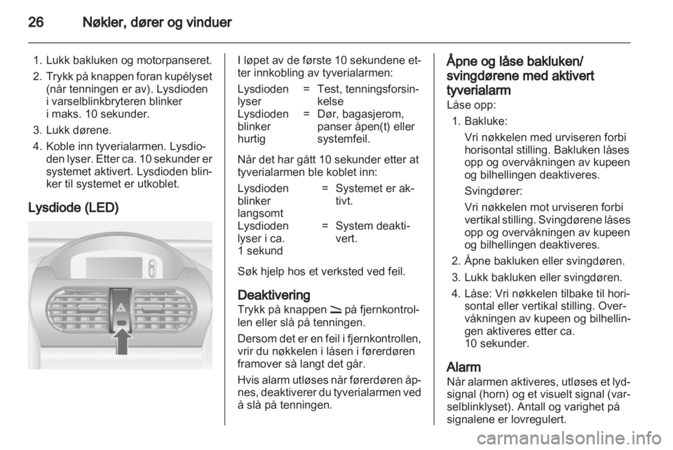 OPEL COMBO 2011  Instruksjonsbok 