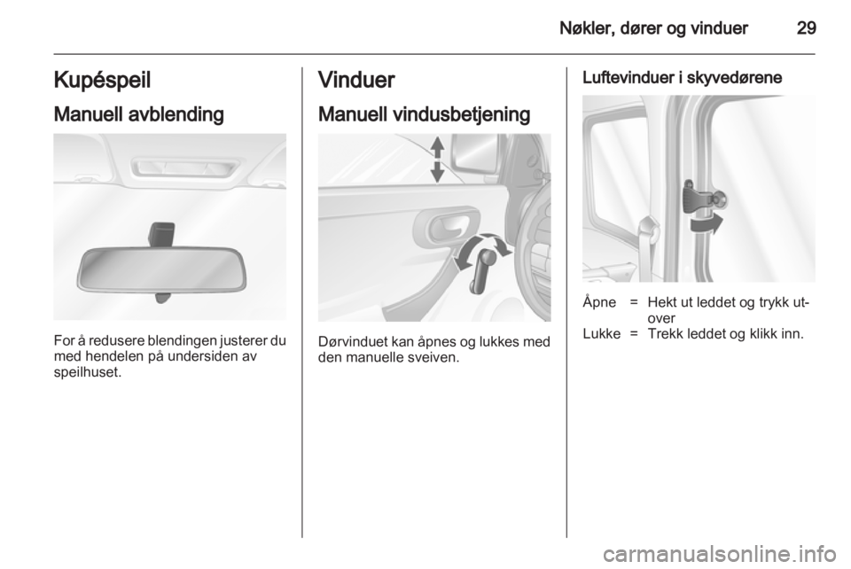 OPEL COMBO 2011  Instruksjonsbok 