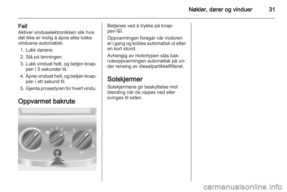 OPEL COMBO 2011  Instruksjonsbok 