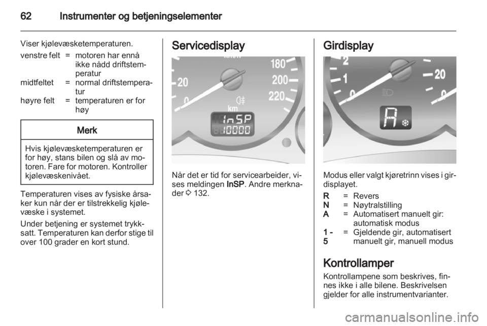 OPEL COMBO 2011  Instruksjonsbok 