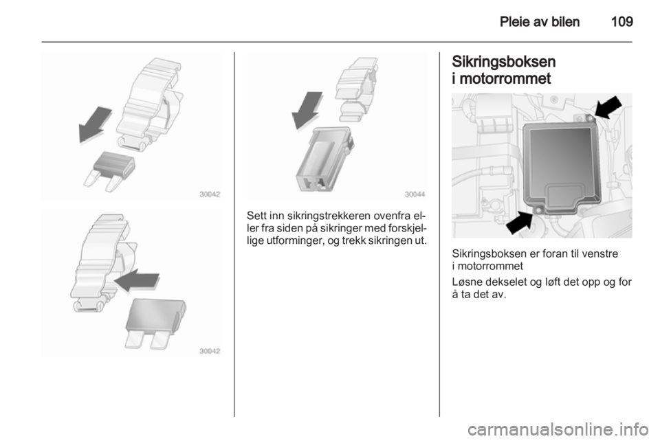 OPEL COMBO D 2012  Instruksjonsbok 