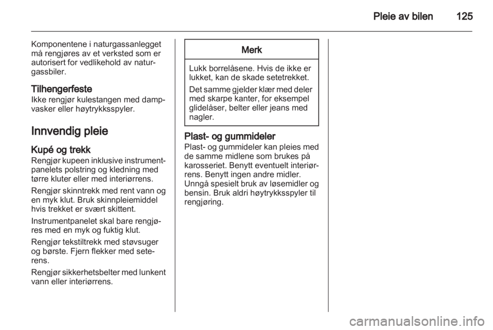 OPEL COMBO D 2012  Instruksjonsbok 