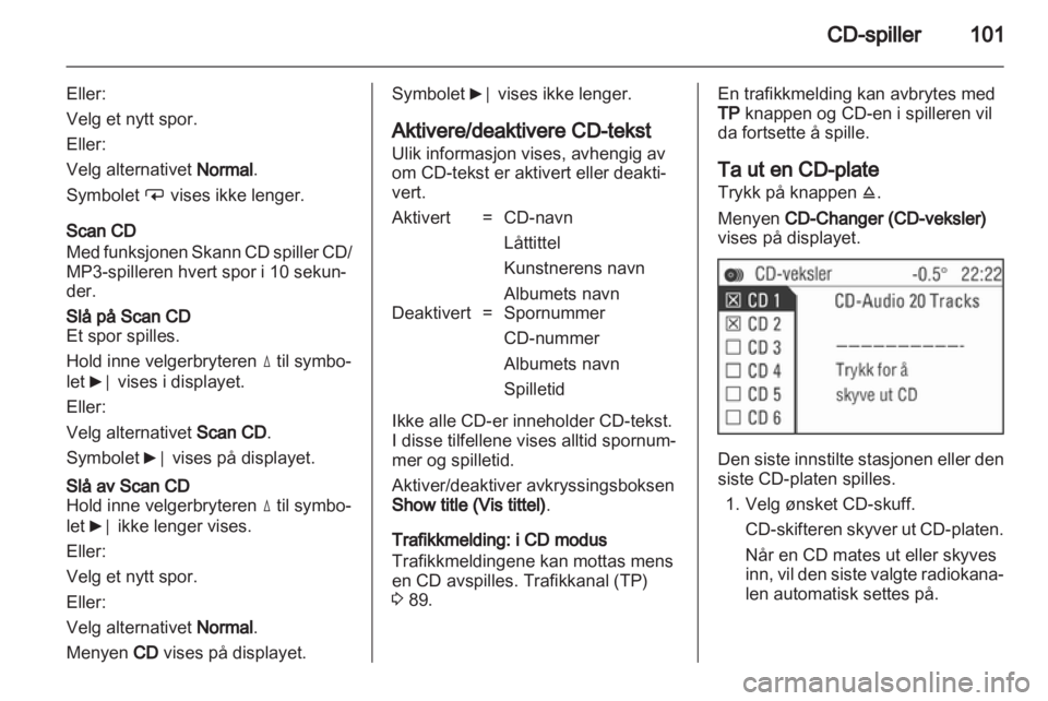 OPEL CORSA 2010.5  Brukerhåndbok for infotainmentsystem 