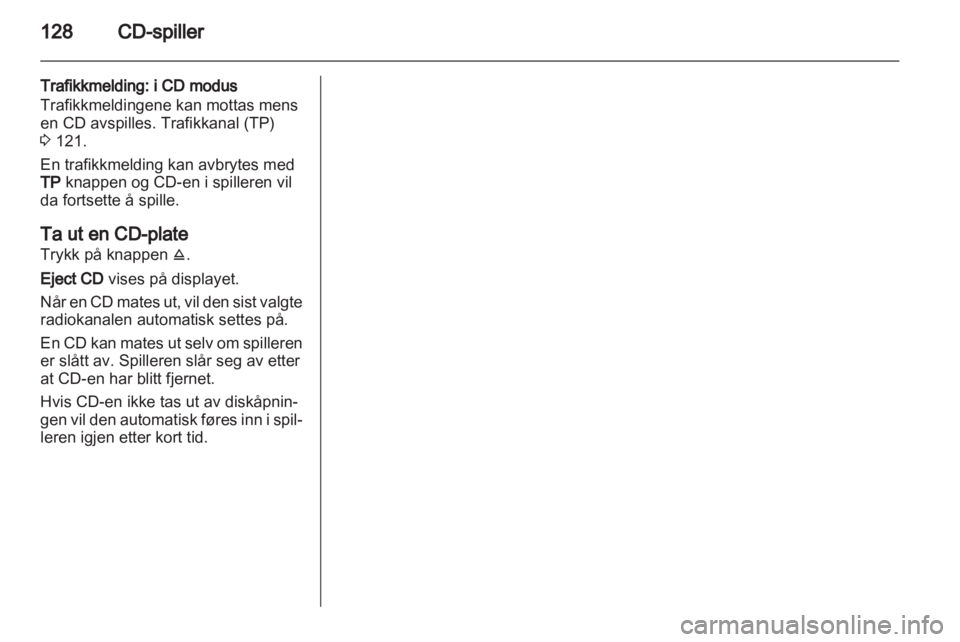 OPEL CORSA 2010.5  Brukerhåndbok for infotainmentsystem 