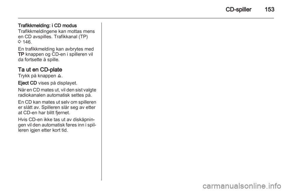 OPEL CORSA 2010.5  Brukerhåndbok for infotainmentsystem 