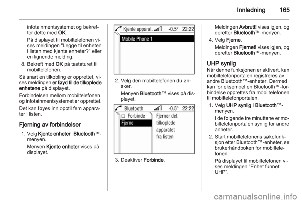 OPEL CORSA 2010.5  Brukerhåndbok for infotainmentsystem 