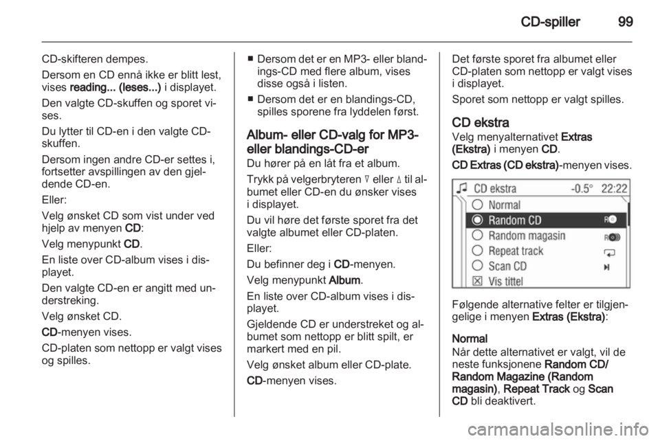 OPEL CORSA 2010.5  Brukerhåndbok for infotainmentsystem 