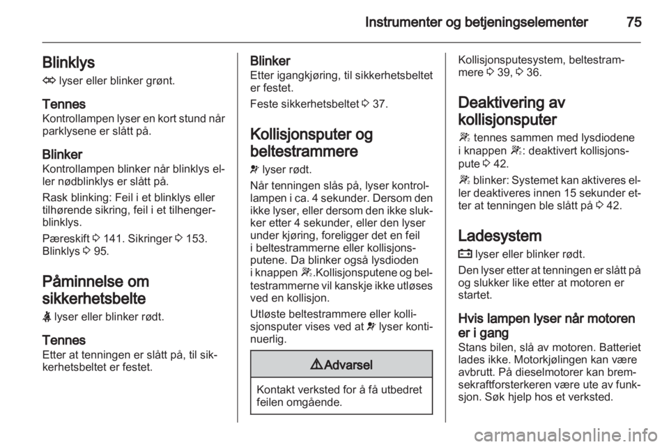 OPEL CORSA 2011  Instruksjonsbok 