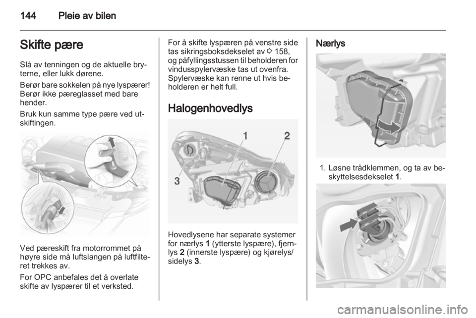 OPEL CORSA 2012  Instruksjonsbok 