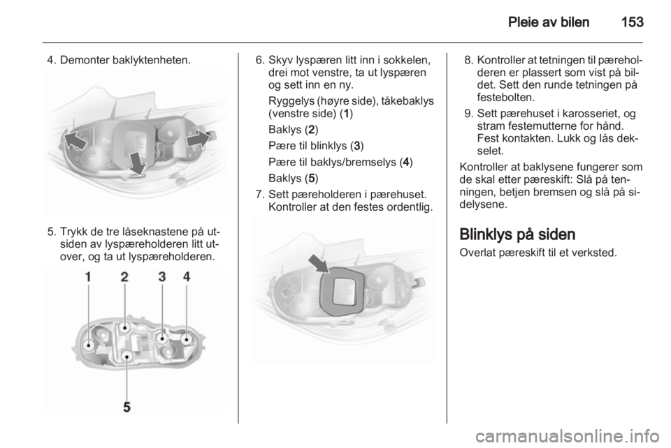 OPEL CORSA 2012  Instruksjonsbok 