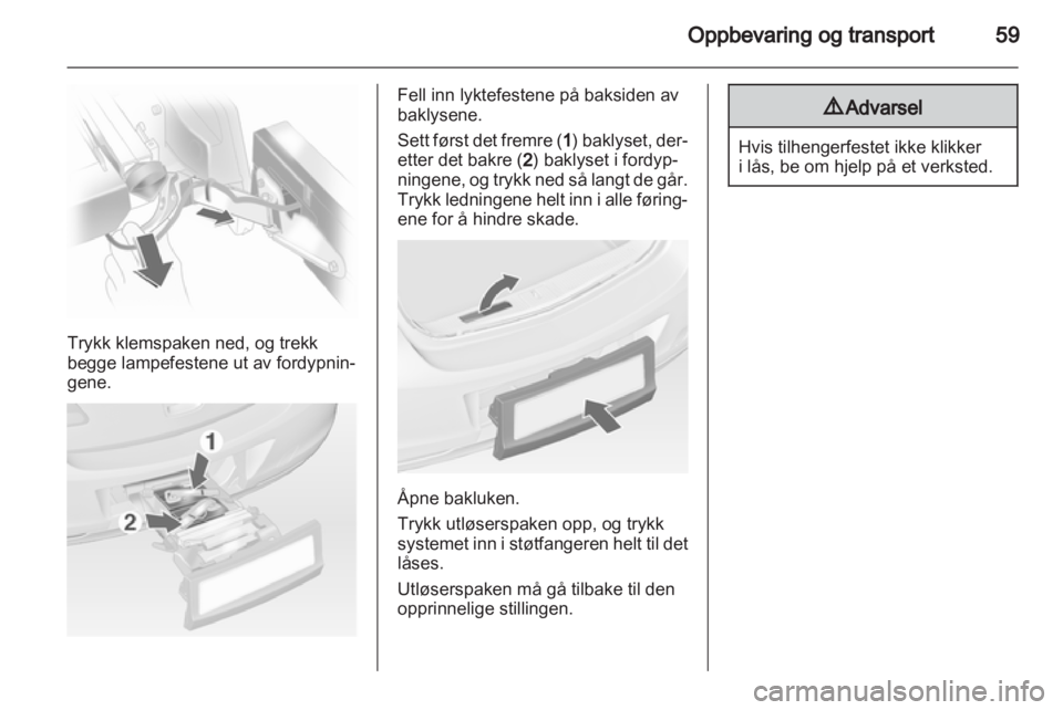 OPEL CORSA 2012  Instruksjonsbok 