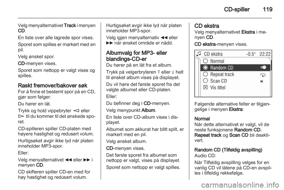 OPEL CORSA 2013  Brukerhåndbok for infotainmentsystem 