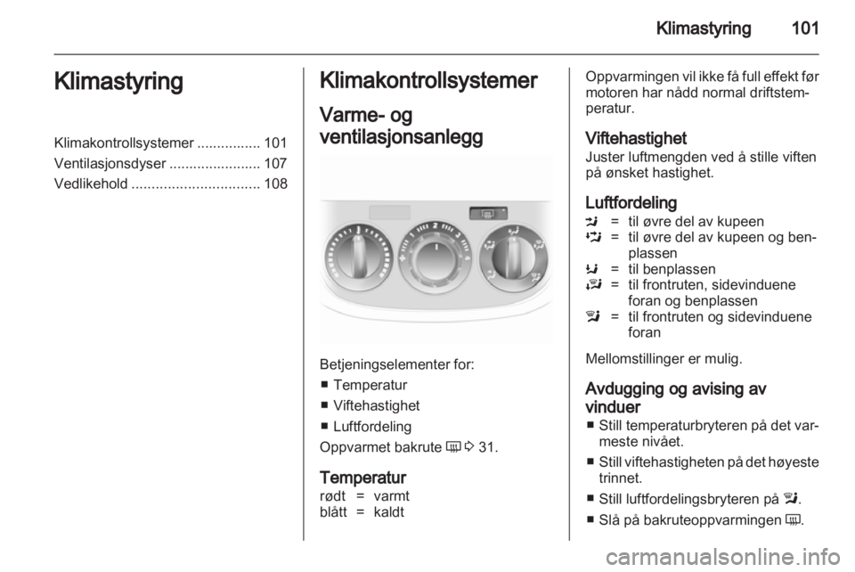OPEL CORSA 2013  Instruksjonsbok 