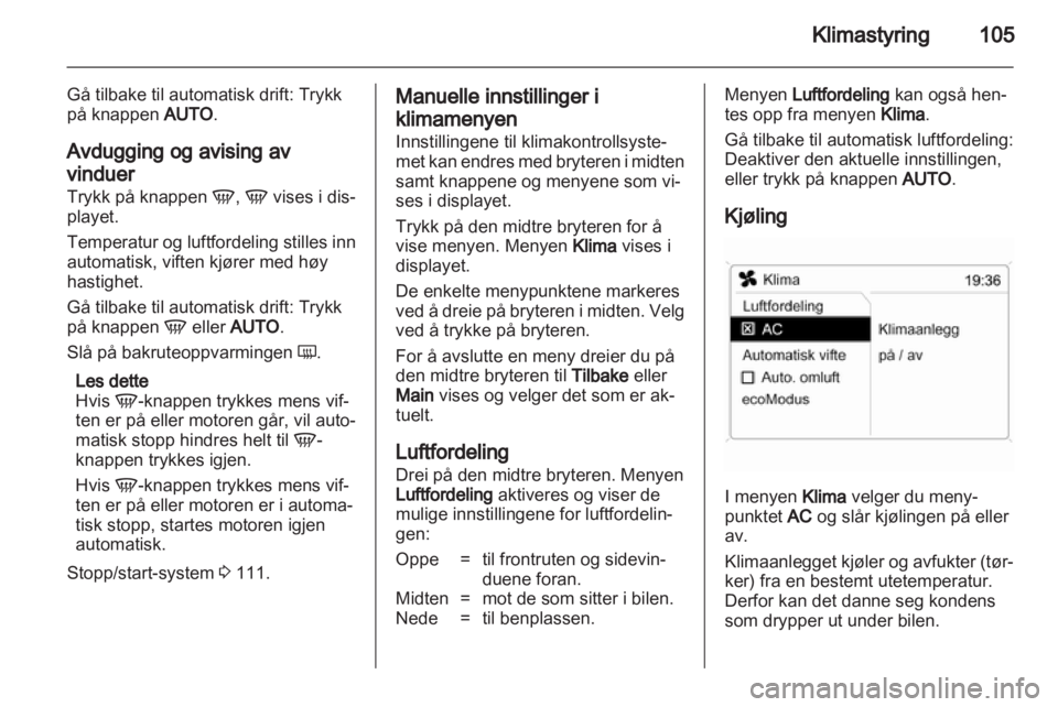 OPEL CORSA 2013  Instruksjonsbok 