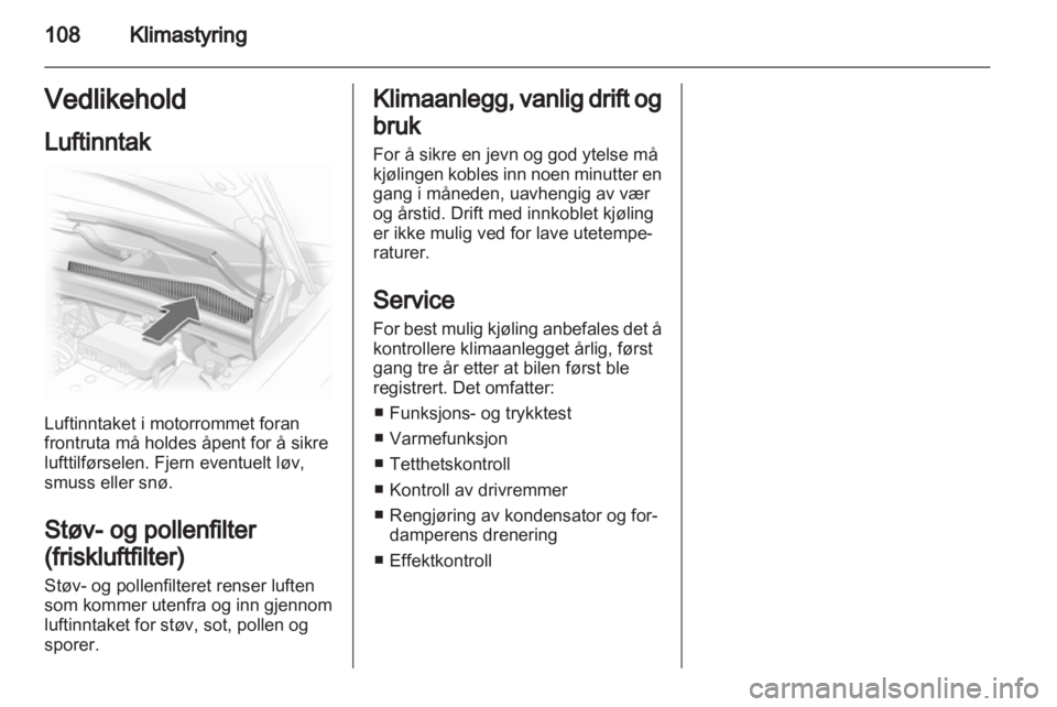 OPEL CORSA 2013  Instruksjonsbok 