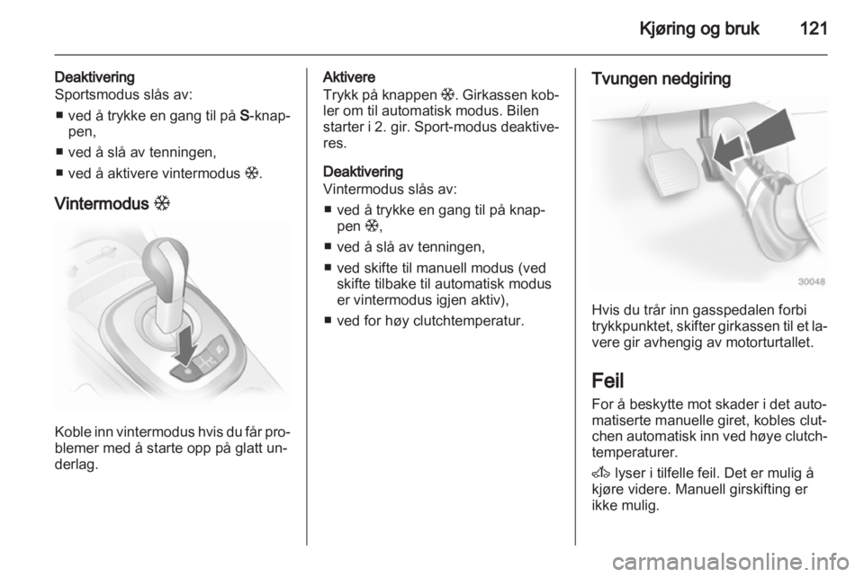 OPEL CORSA 2013  Instruksjonsbok 
