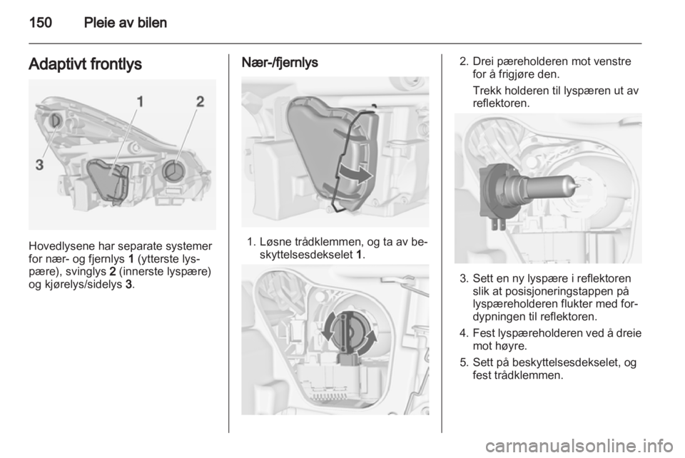 OPEL CORSA 2013  Instruksjonsbok 