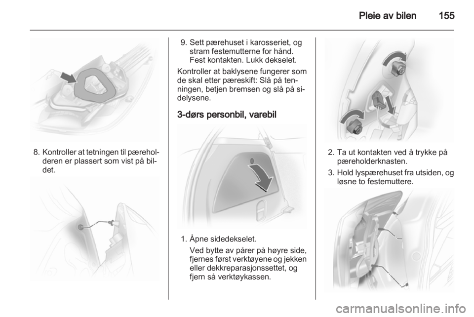 OPEL CORSA 2013  Instruksjonsbok 
