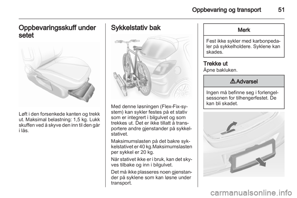 OPEL CORSA 2013  Instruksjonsbok 