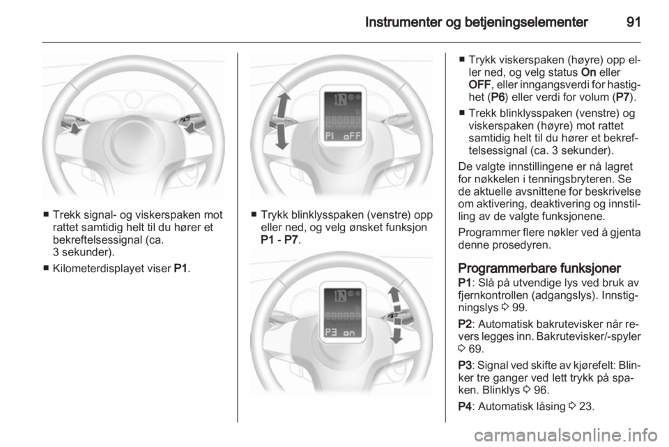 OPEL CORSA 2013  Instruksjonsbok 