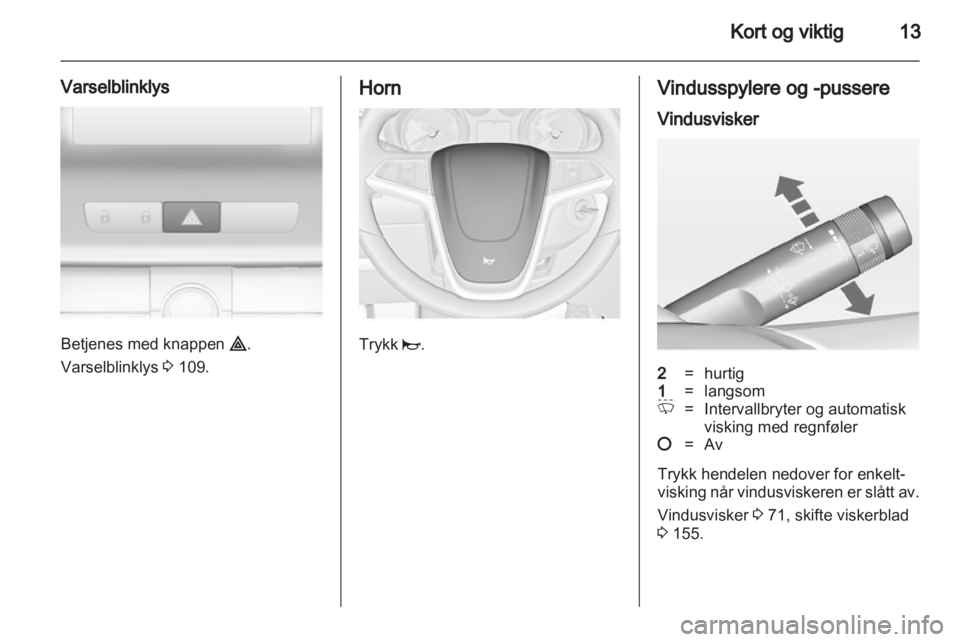 OPEL INSIGNIA 2010  Instruksjonsbok 
