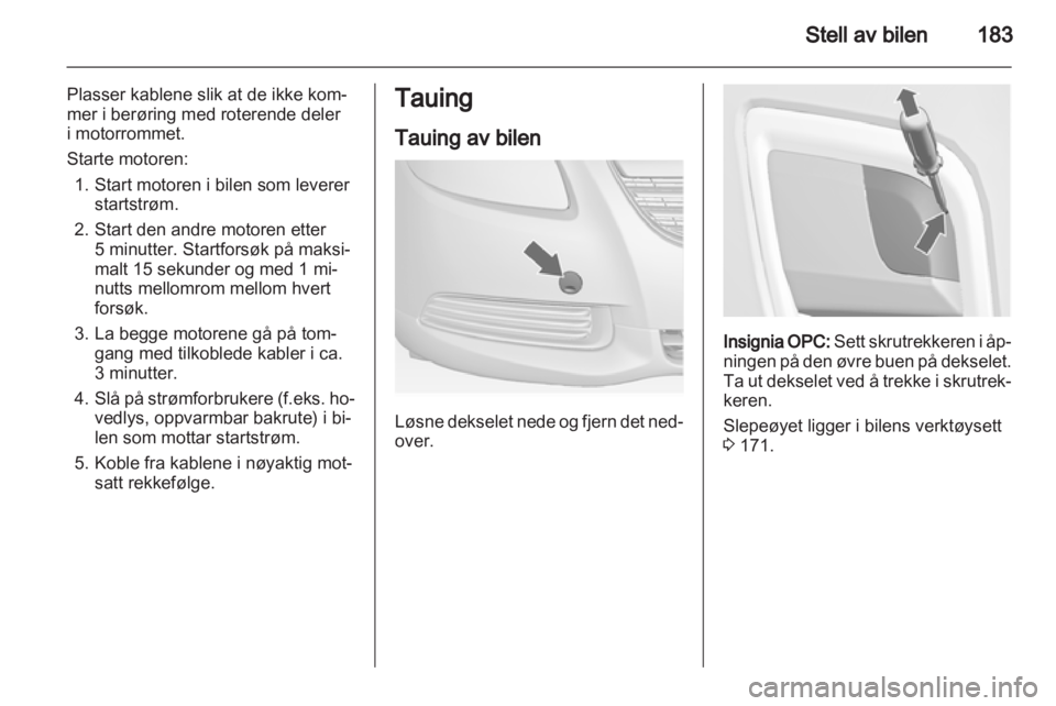 OPEL INSIGNIA 2010  Instruksjonsbok 