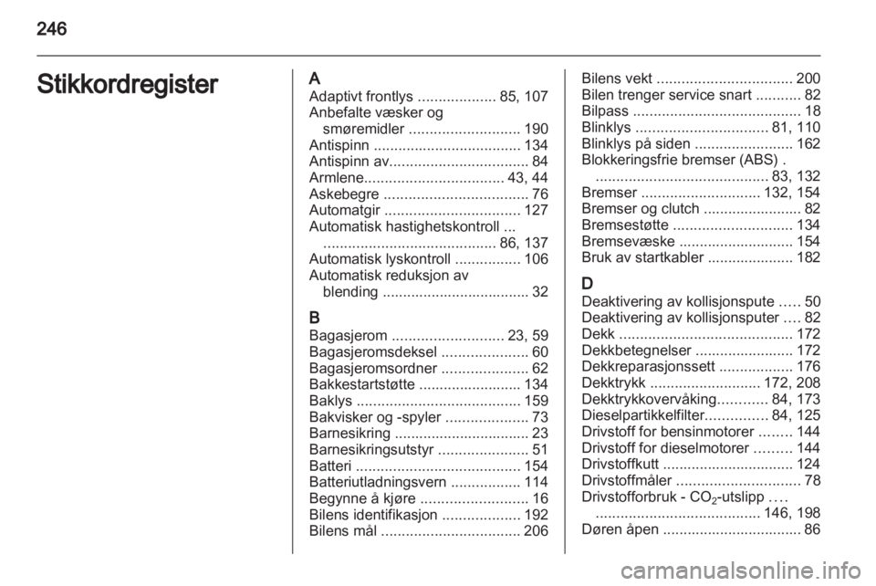 OPEL INSIGNIA 2010  Instruksjonsbok 