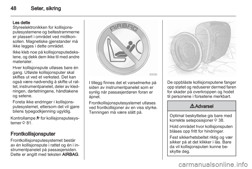 OPEL INSIGNIA 2010  Instruksjonsbok 