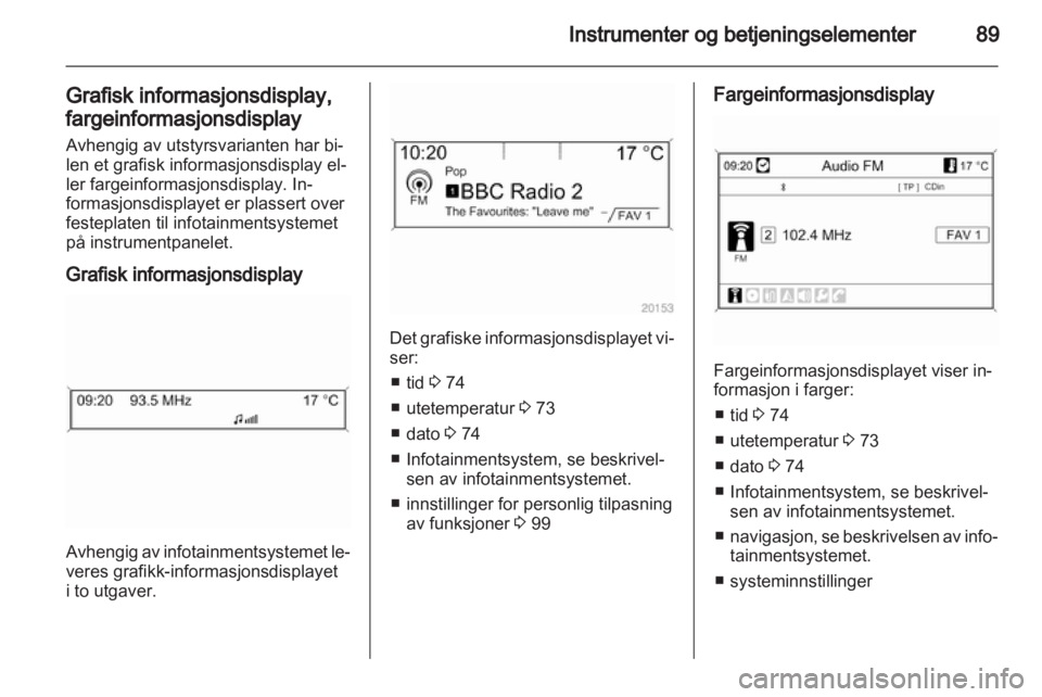 OPEL INSIGNIA 2010  Instruksjonsbok 