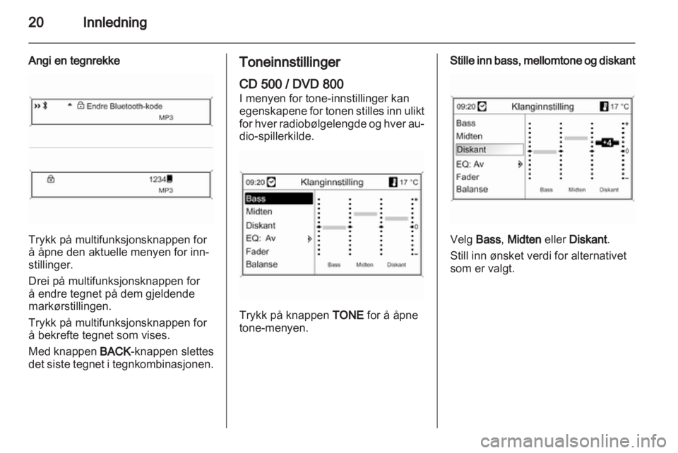 OPEL INSIGNIA 2010.5  Brukerhåndbok for infotainmentsystem 