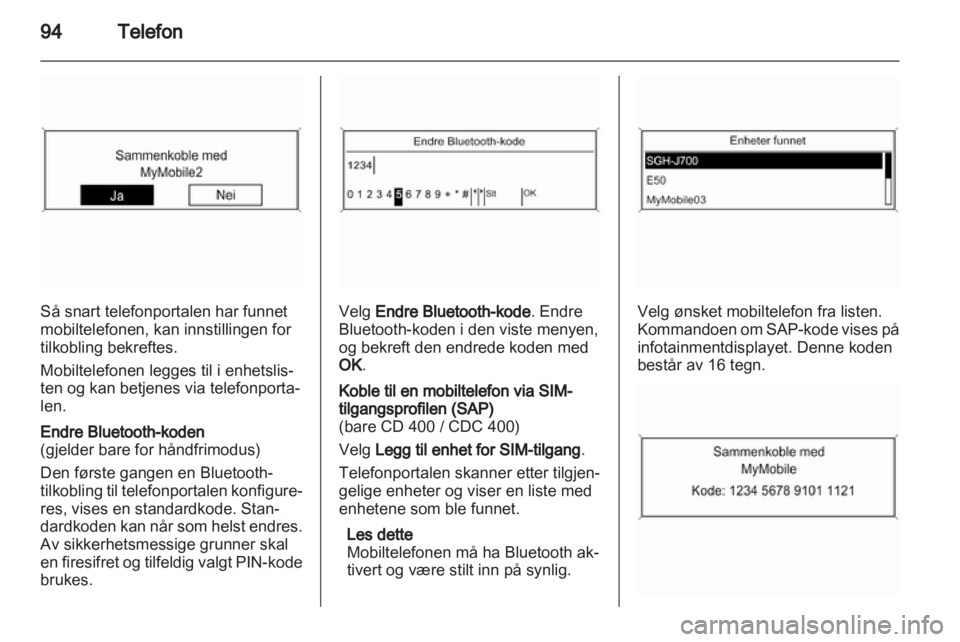 OPEL INSIGNIA 2010.5  Brukerhåndbok for infotainmentsystem 