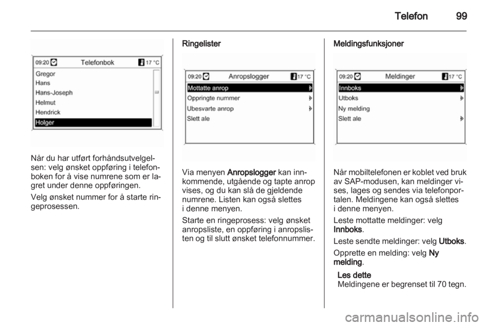 OPEL INSIGNIA 2010.5  Brukerhåndbok for infotainmentsystem 