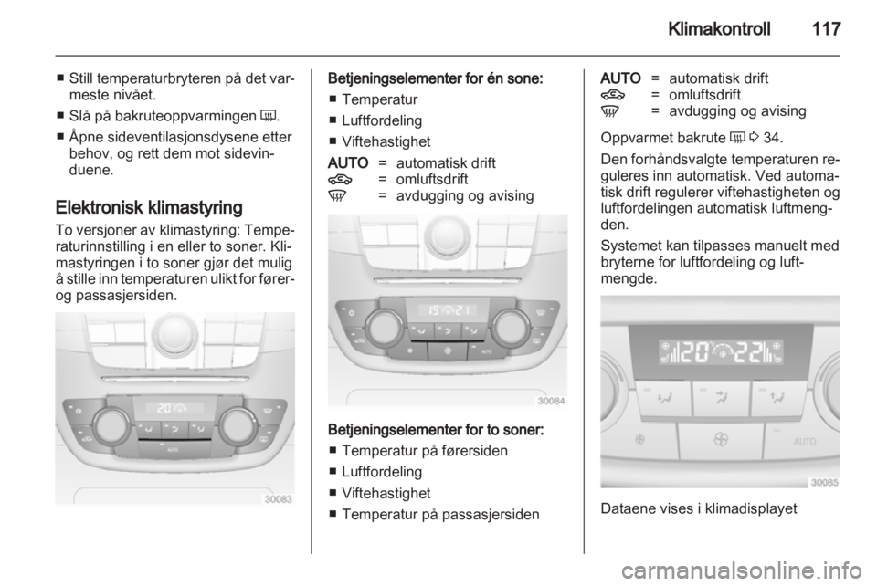 OPEL INSIGNIA 2010.5  Instruksjonsbok 
