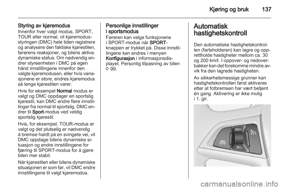 OPEL INSIGNIA 2010.5  Instruksjonsbok 