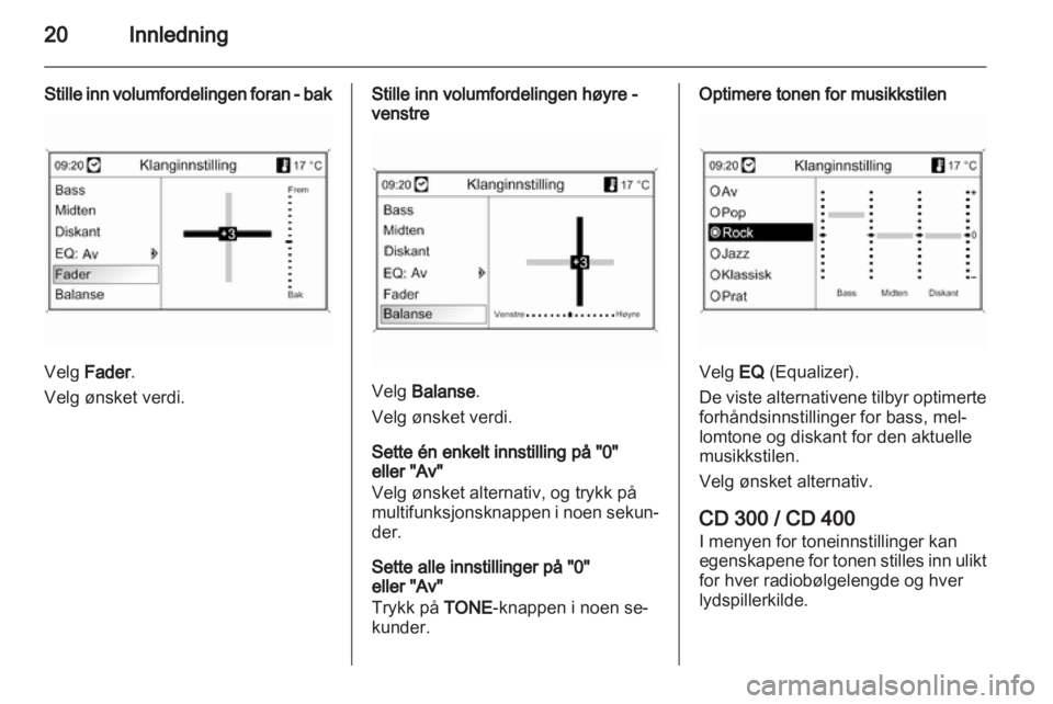OPEL INSIGNIA 2011  Brukerhåndbok for infotainmentsystem 