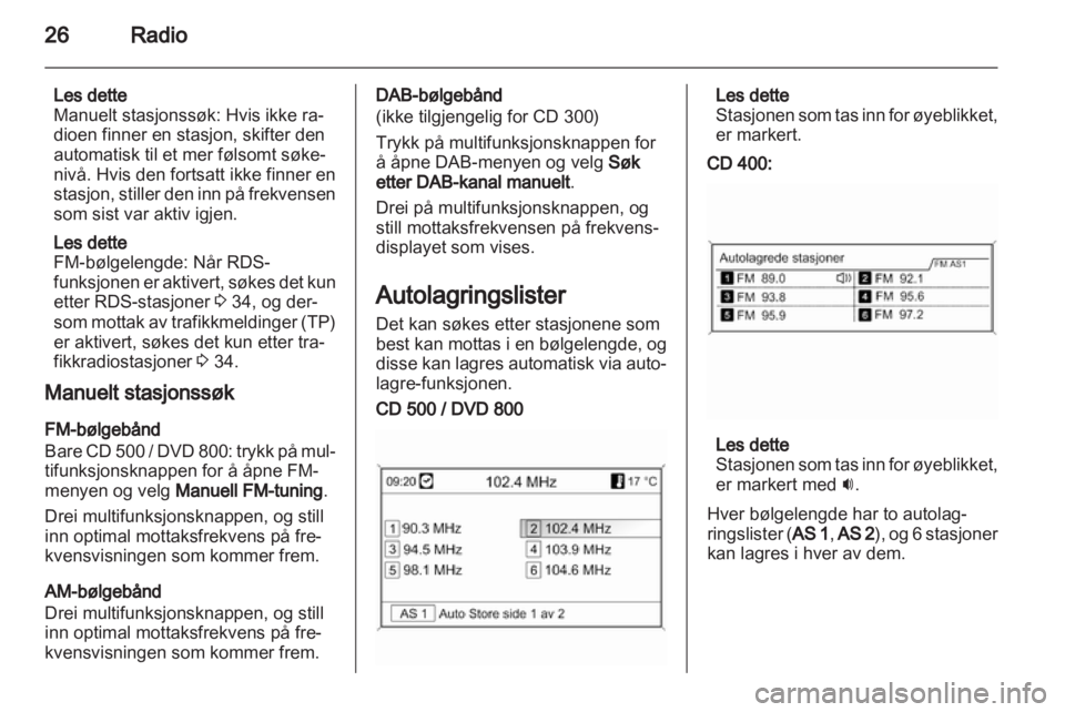 OPEL INSIGNIA 2011  Brukerhåndbok for infotainmentsystem 