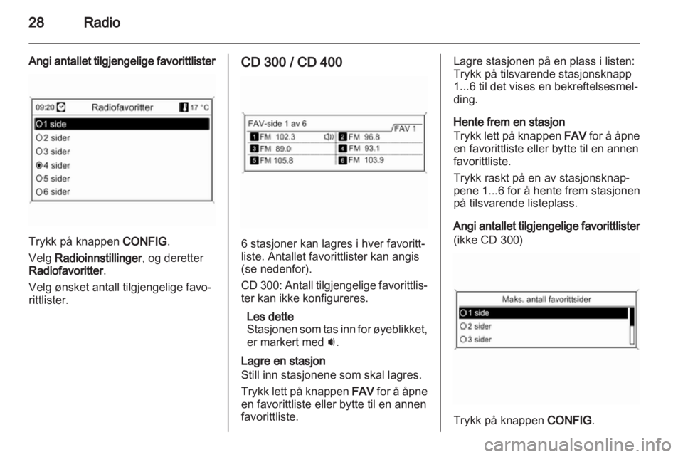 OPEL INSIGNIA 2011  Brukerhåndbok for infotainmentsystem 
