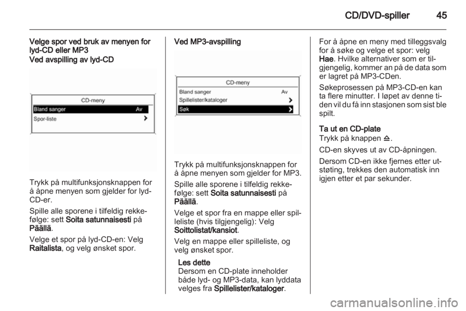 OPEL INSIGNIA 2011  Brukerhåndbok for infotainmentsystem 