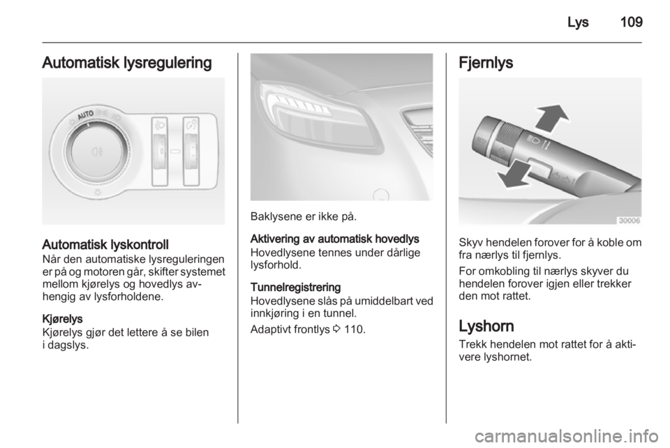 OPEL INSIGNIA 2011  Instruksjonsbok 
