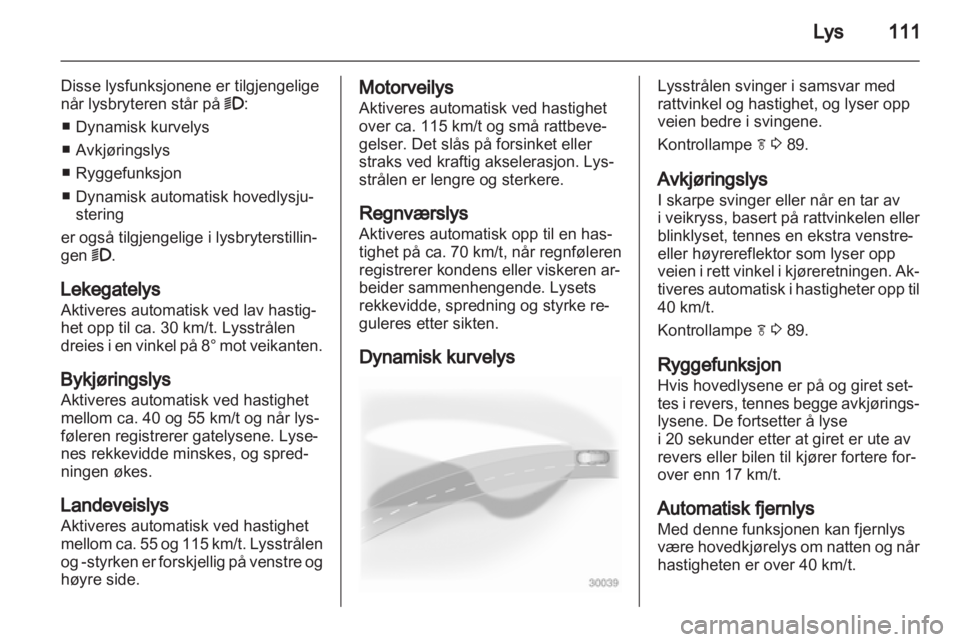 OPEL INSIGNIA 2011  Instruksjonsbok 