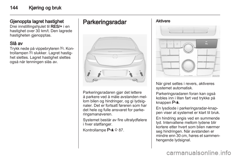 OPEL INSIGNIA 2011  Instruksjonsbok 
