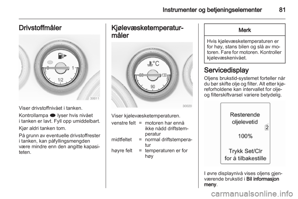 OPEL INSIGNIA 2011  Instruksjonsbok 