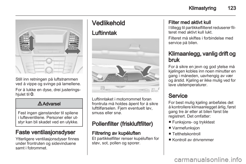OPEL INSIGNIA 2012  Instruksjonsbok 