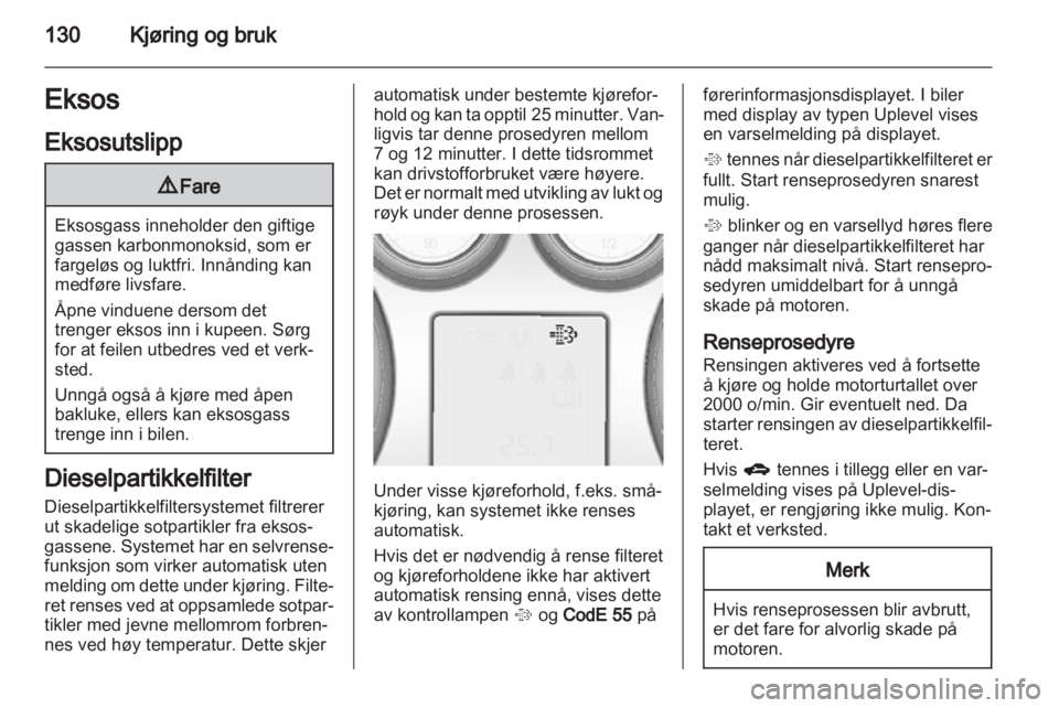 OPEL INSIGNIA 2012  Instruksjonsbok 